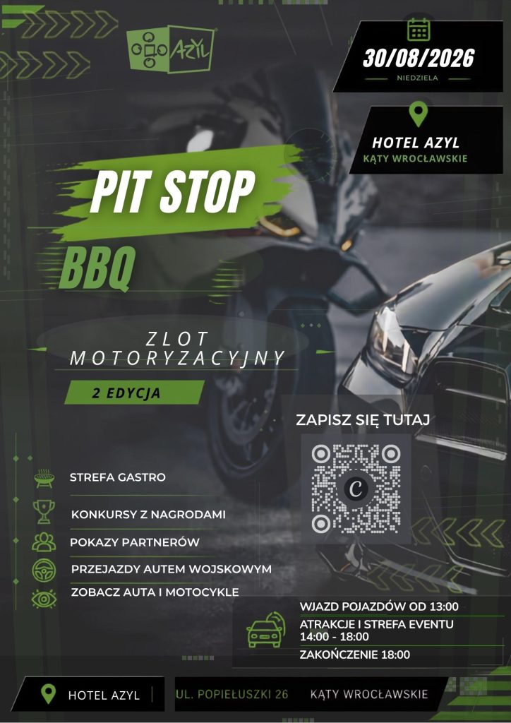 Azyl zlot motoryzacyjny pit stop bbq
